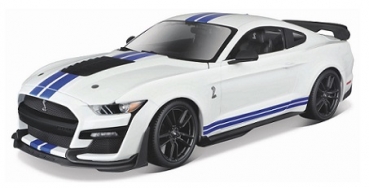 31452W Ford Mustang Shelby GT500 2020 white 1:18